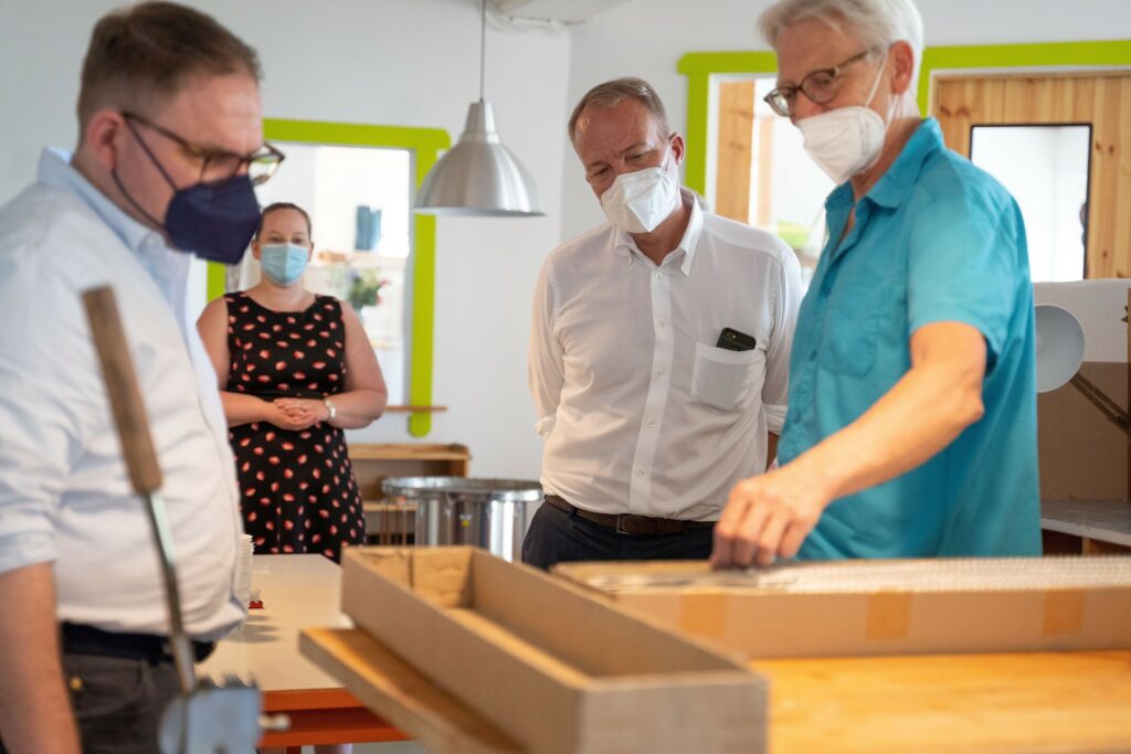 „Leuchtturmprojekt für die Arbeit mit beeinträchtigten Menschen“