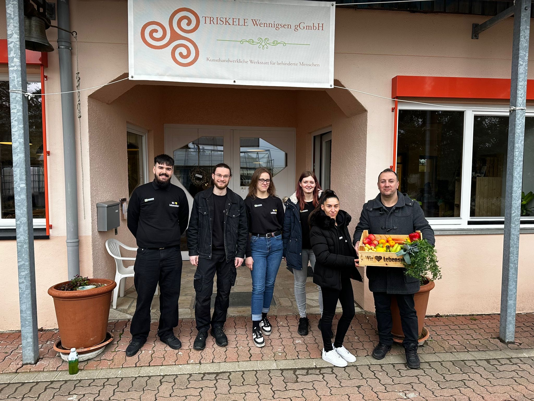 TRISKELE und Edeka Ladage Azubis kreieren gemeinsam „Liebe²“ Produkte in beispielhafter Zusammenarbeit