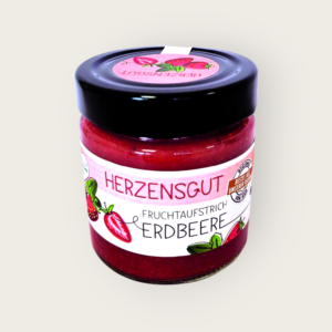 Fruchtaufstrich Erdbeere "Herzensgut"
