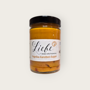 Paprika-Karotten-Suppe (mild) "Liebe²"